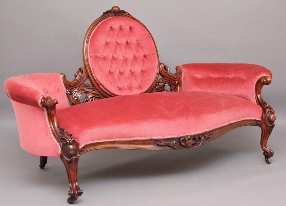 Walnut sofa