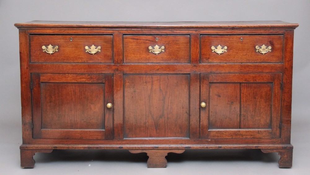 Oak dresser base