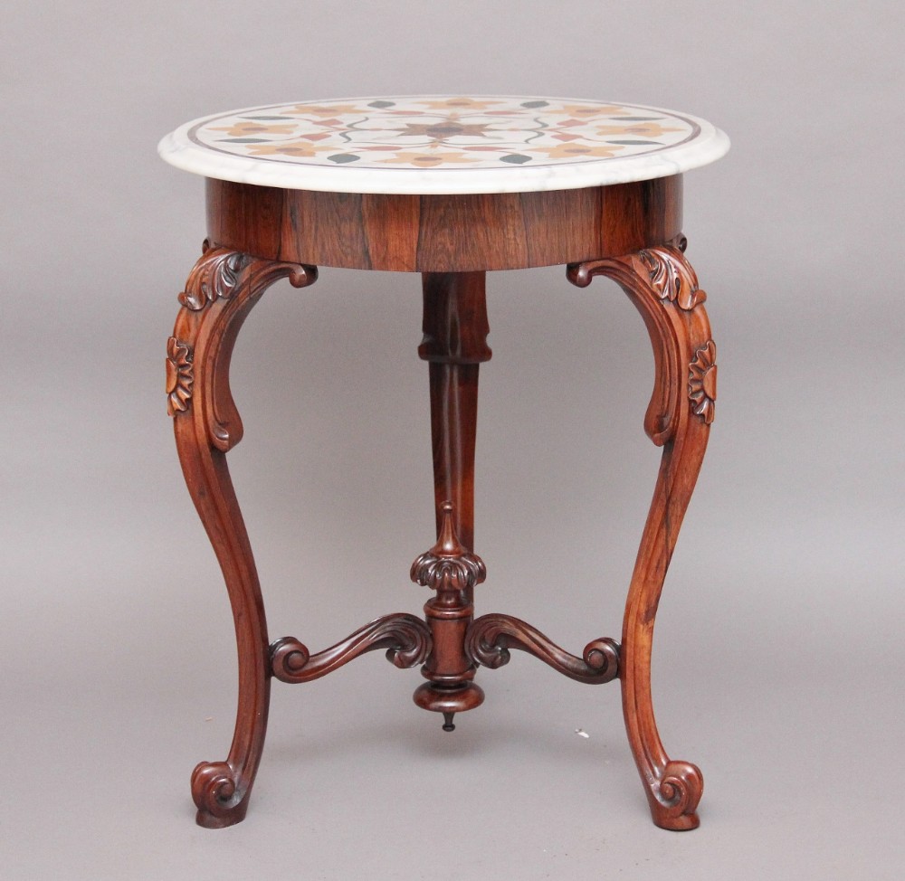 19th century Marble top occasional table