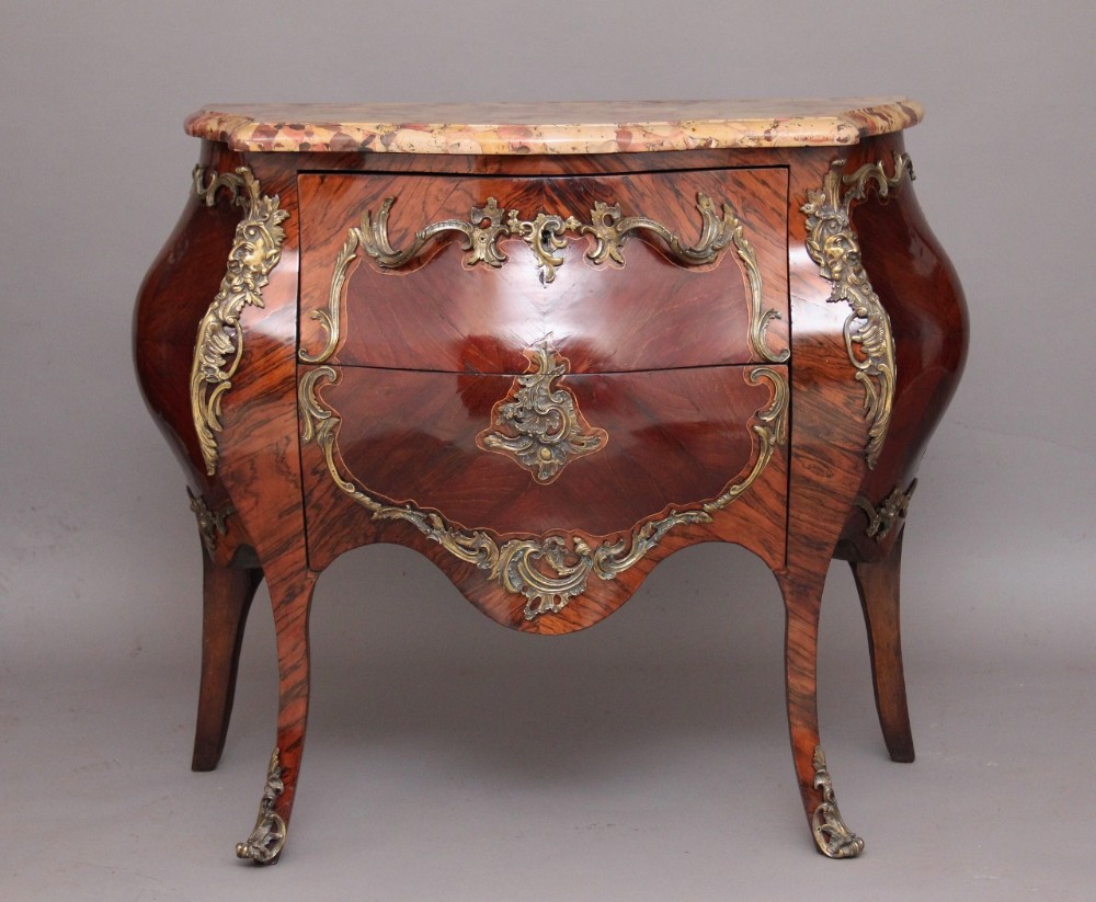 Marble top commode