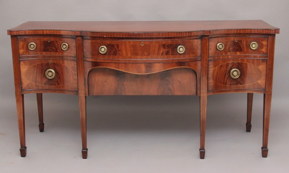 Serpentine sideboard