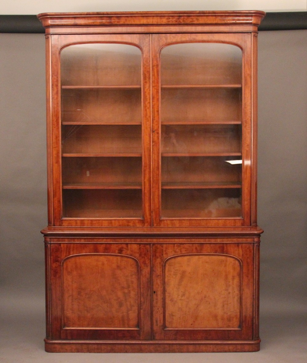 Mahogany bookcase