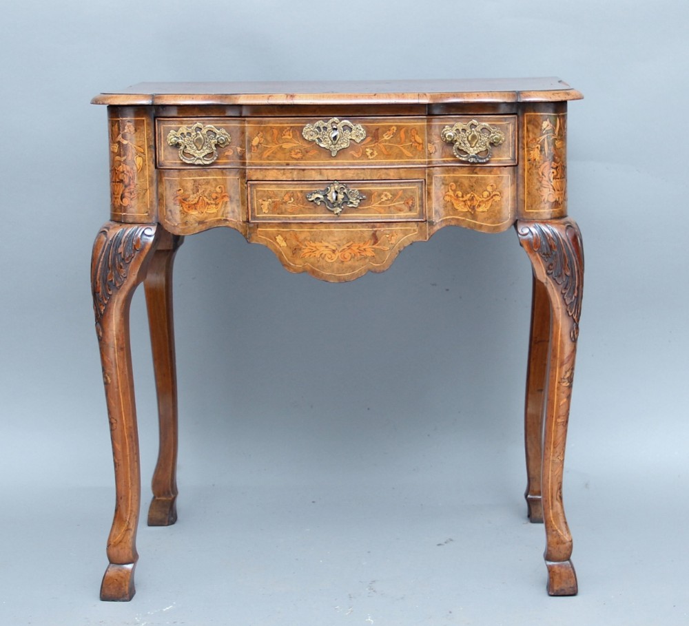 Dutch marquetry lowboy