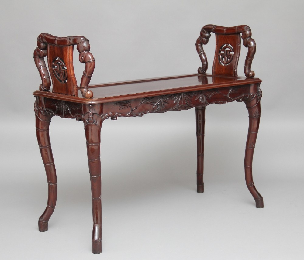 19th century Chinese window seat
