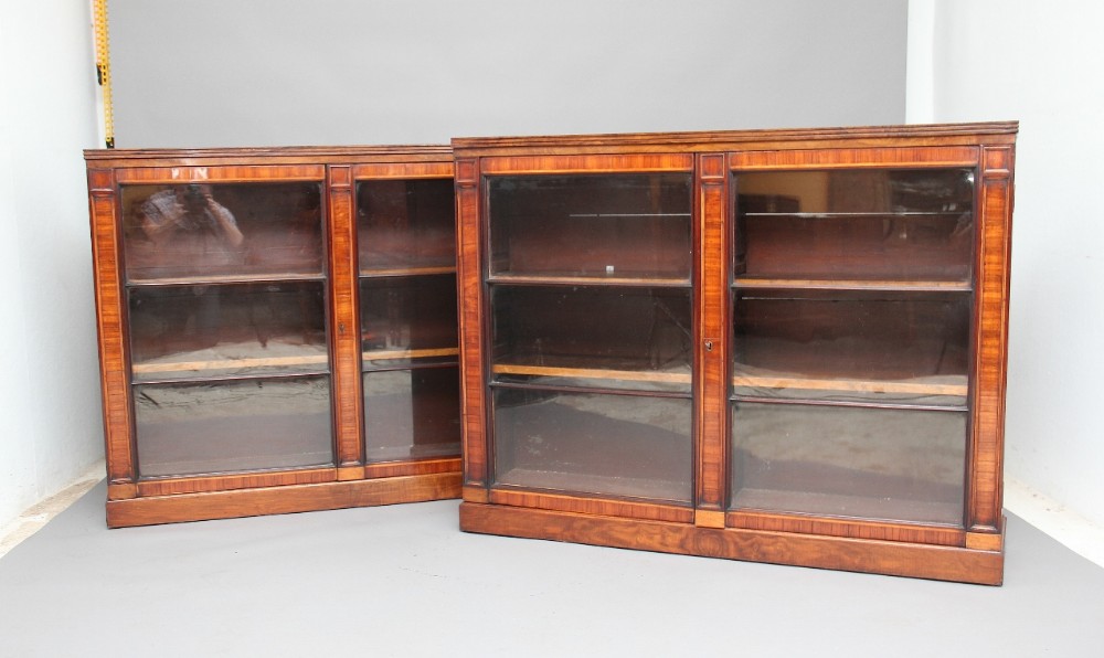Pair of 19th Century Mahogany Bookcase's