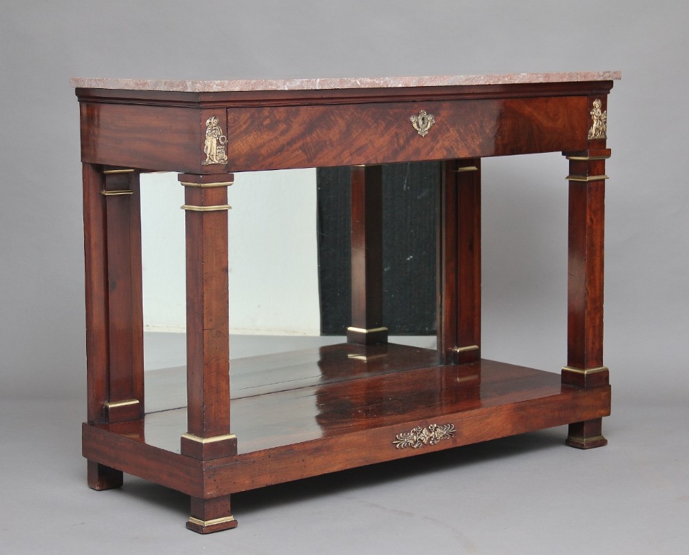 19th Century French Empire console table