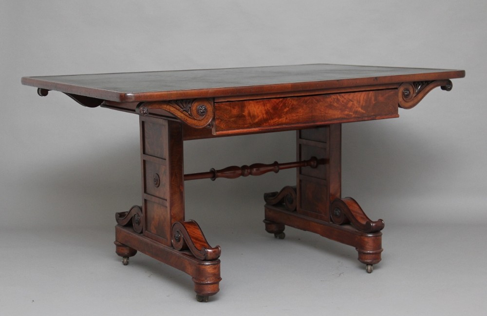 19th Century mahogany writing table