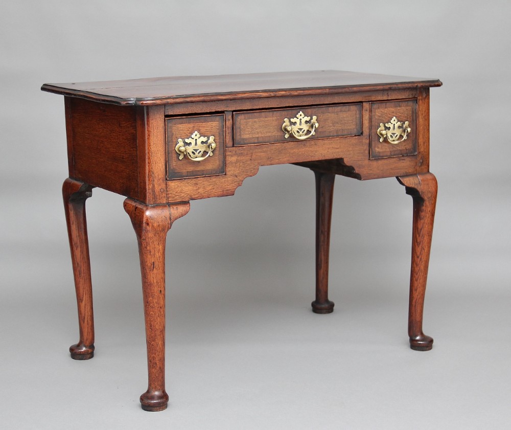 18th Century oak lowboy