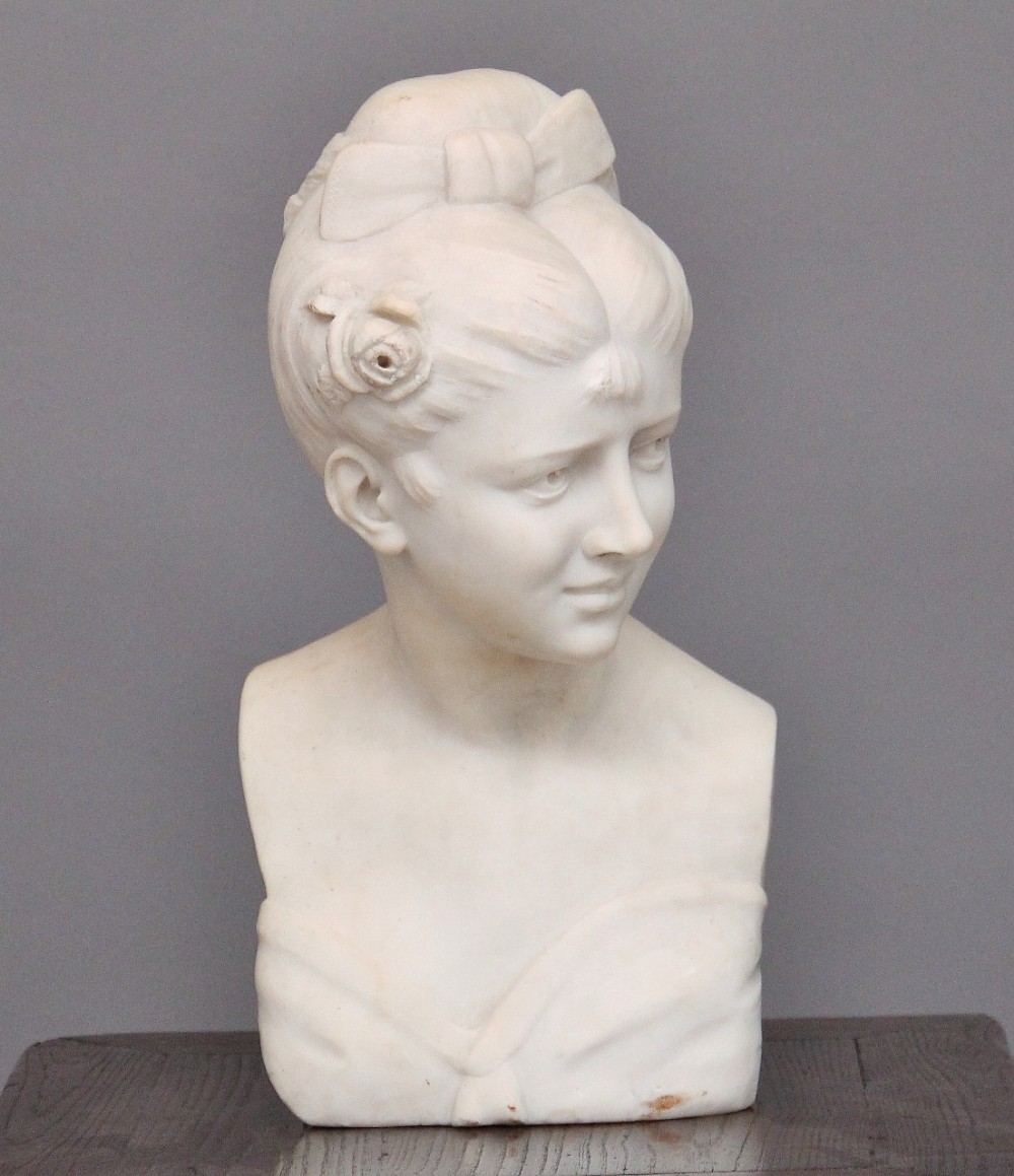 Early 20th Century marble bust