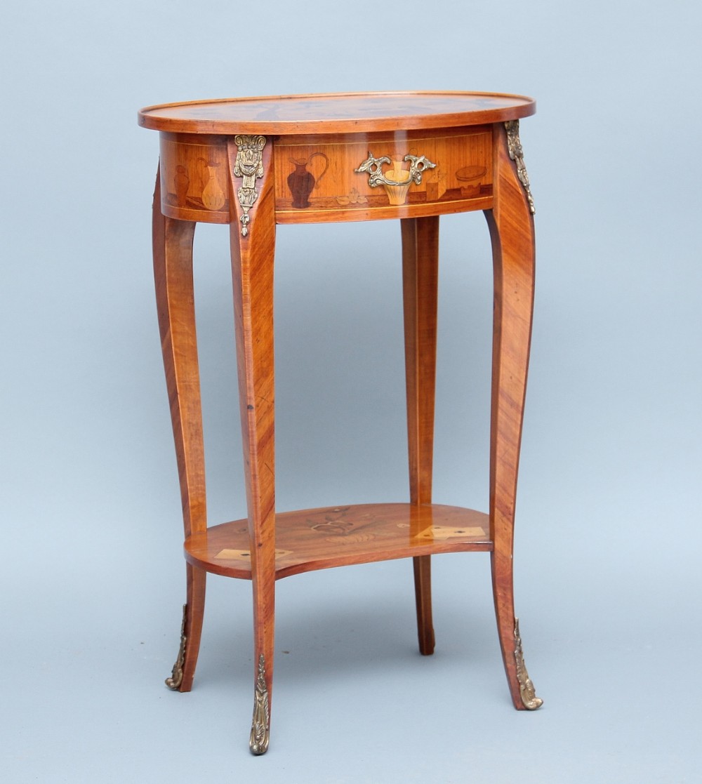 Early 20th Century inlaid occasional table