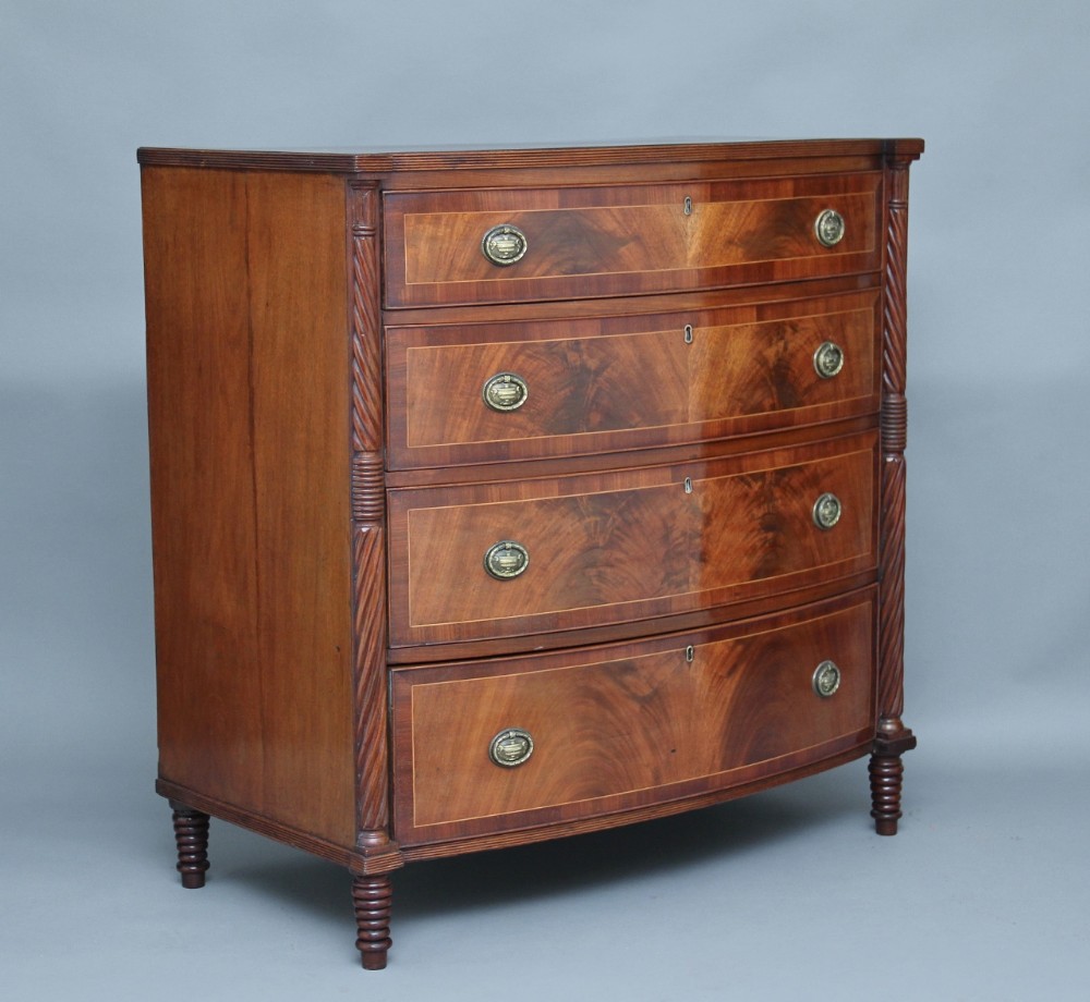 Early 19th Century mahogany chest