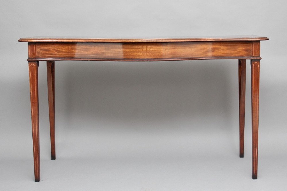 19th Century mahogany serving table