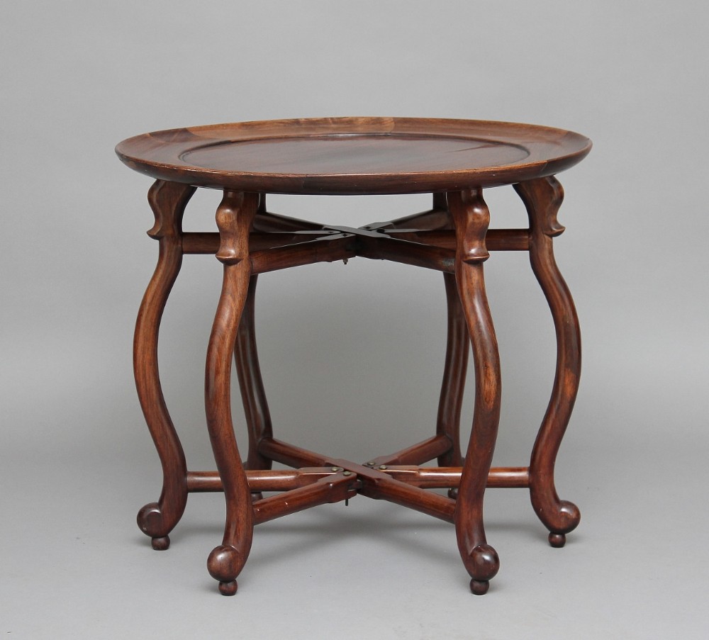 19th Century rosewood occasional table