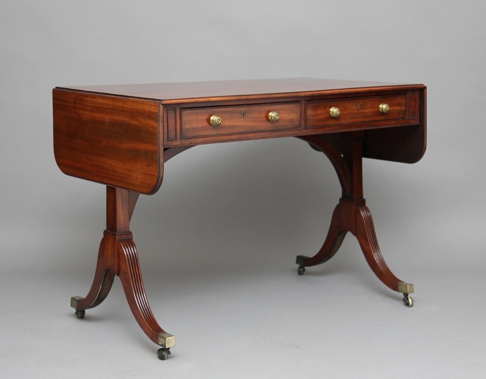 19th Century mahogany sofa table