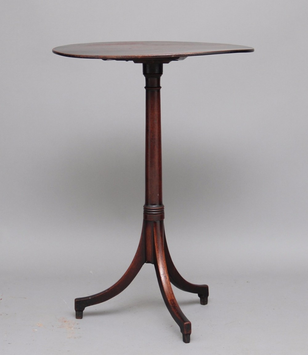 19th Century mahogany tripod table