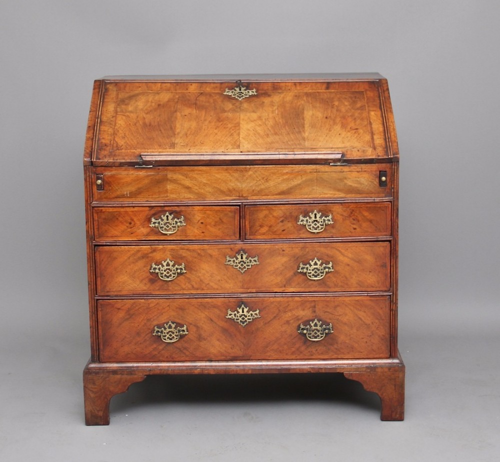 18th Century walnut bureau