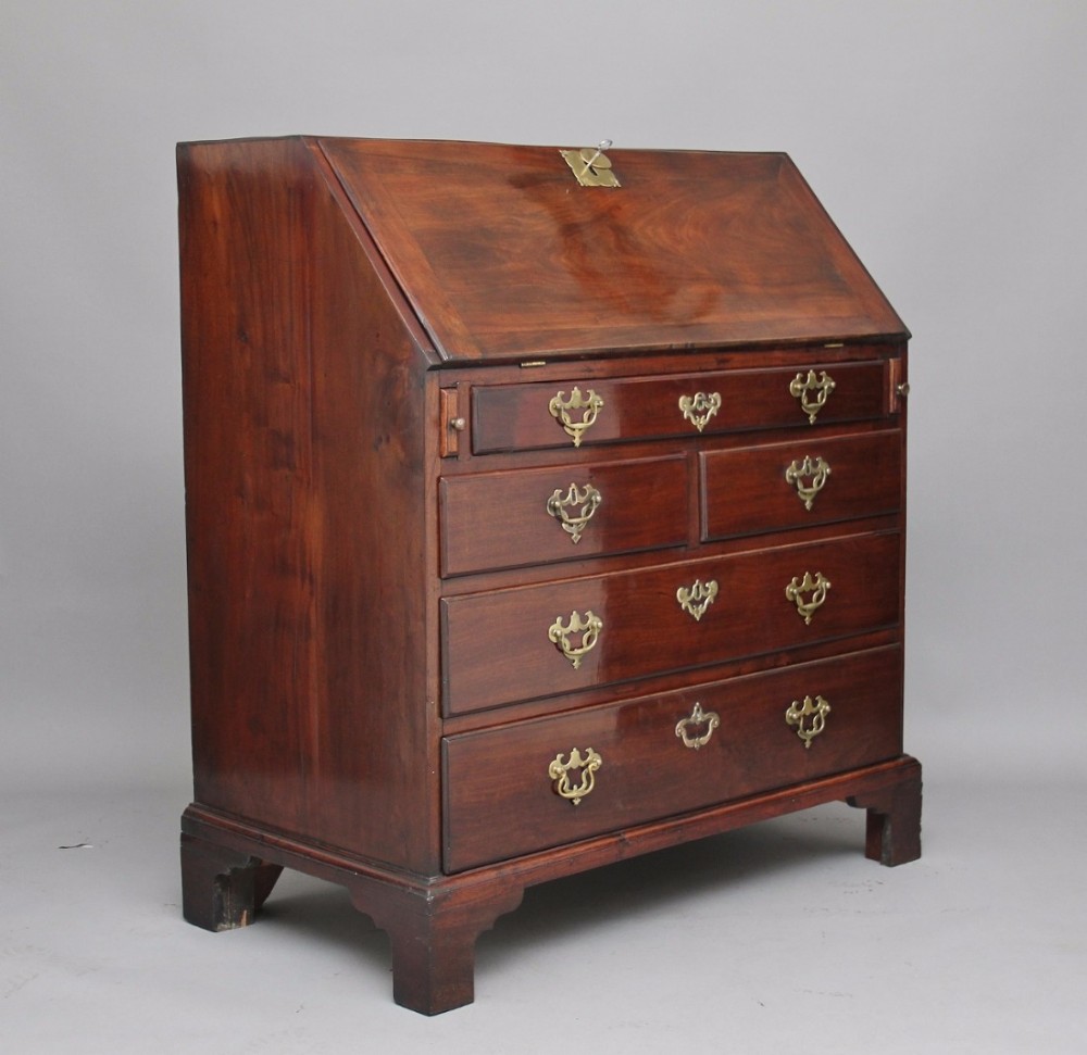 18th Century mahogany bureau