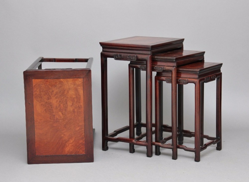 19th Century Chinese nest of tables
