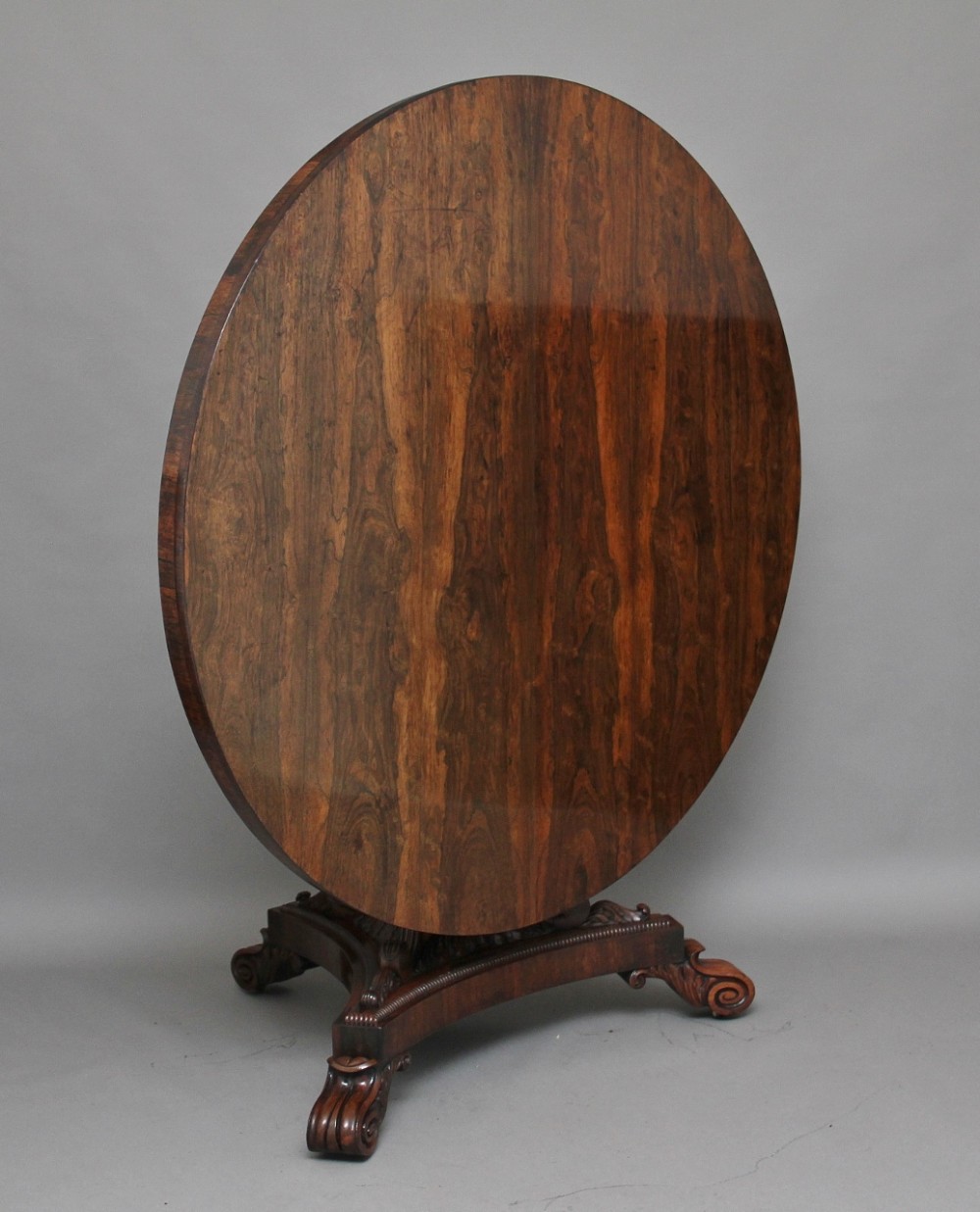19th Century rosewood breakfast table