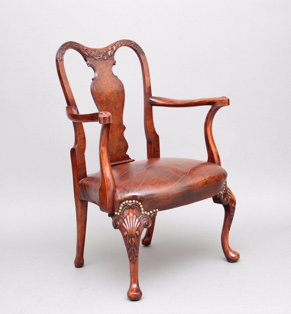 Early 20th Century Queen Anne style Child's chair
