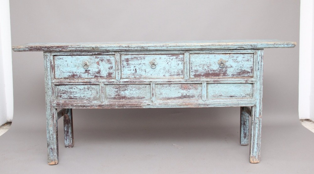 19th Century Chinese painted dresser