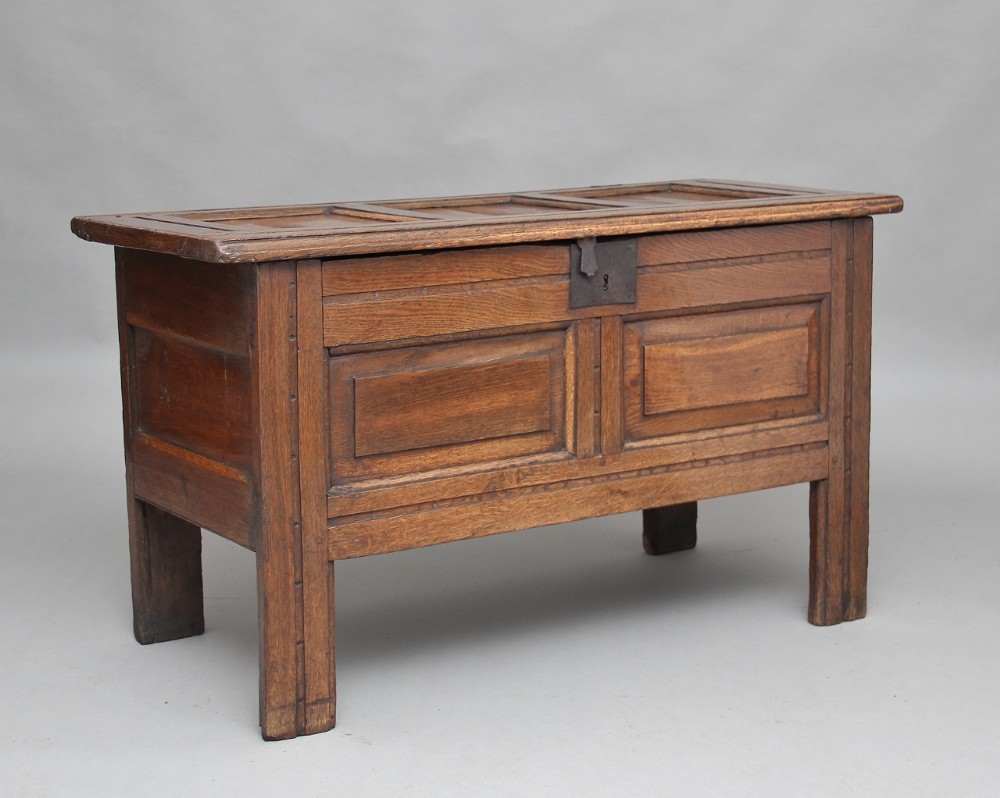 17th Century oak coffer