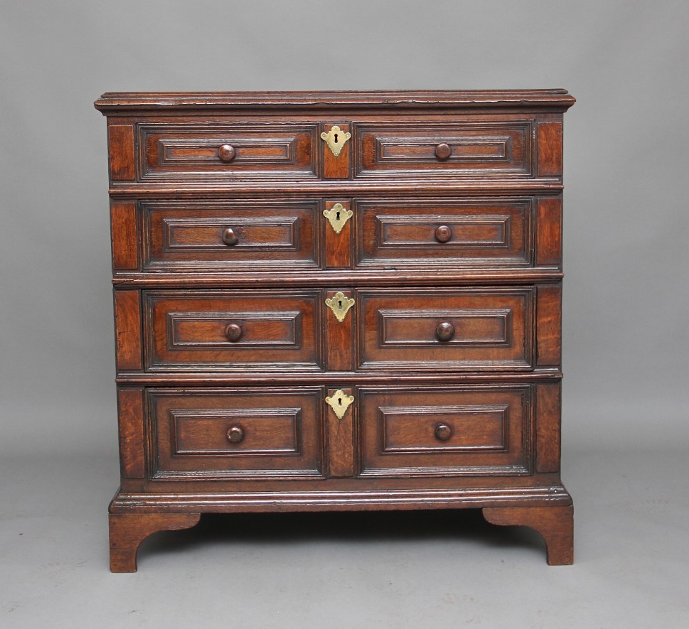 17th Century oak chest of drawers