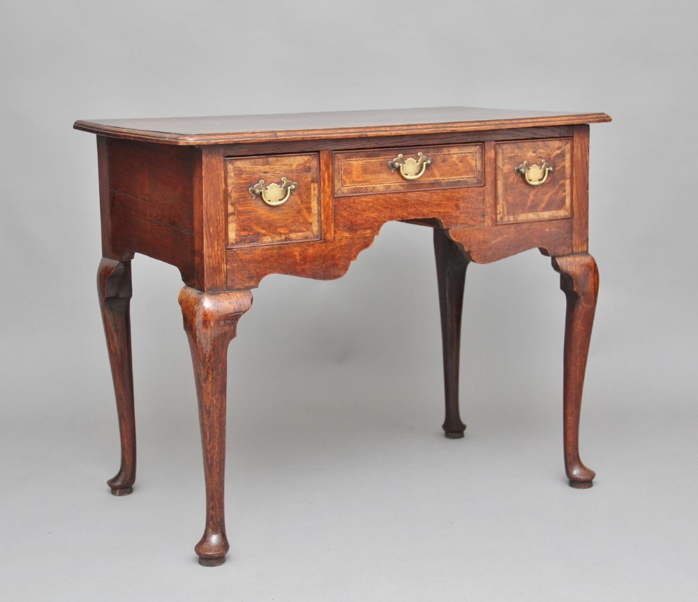 18th Century oak lowboy