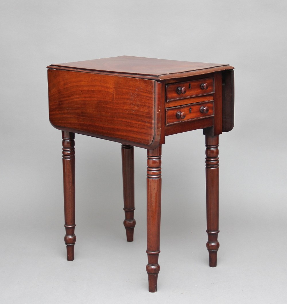19th Century mahogany drop leaf table
