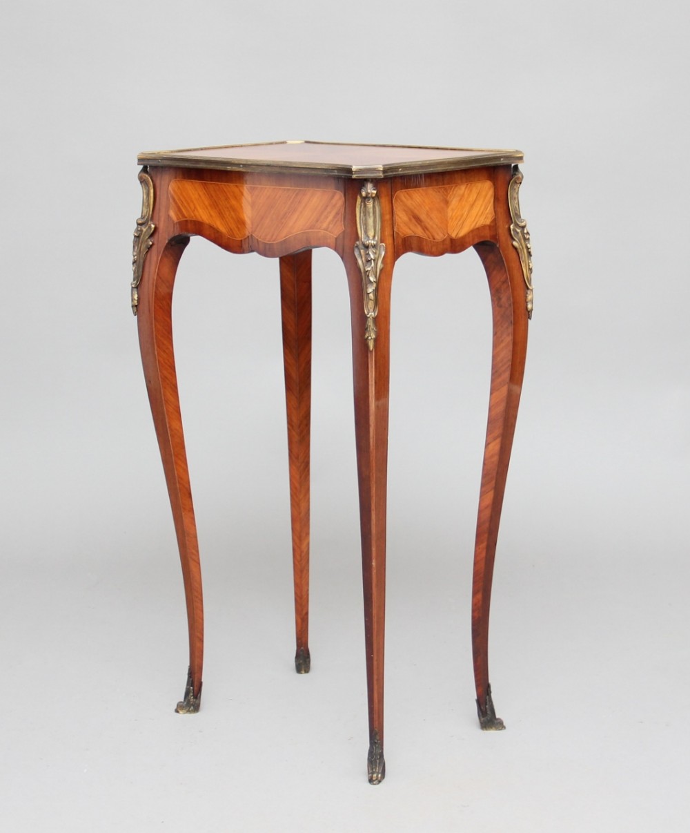19th Century French Kingwood side table