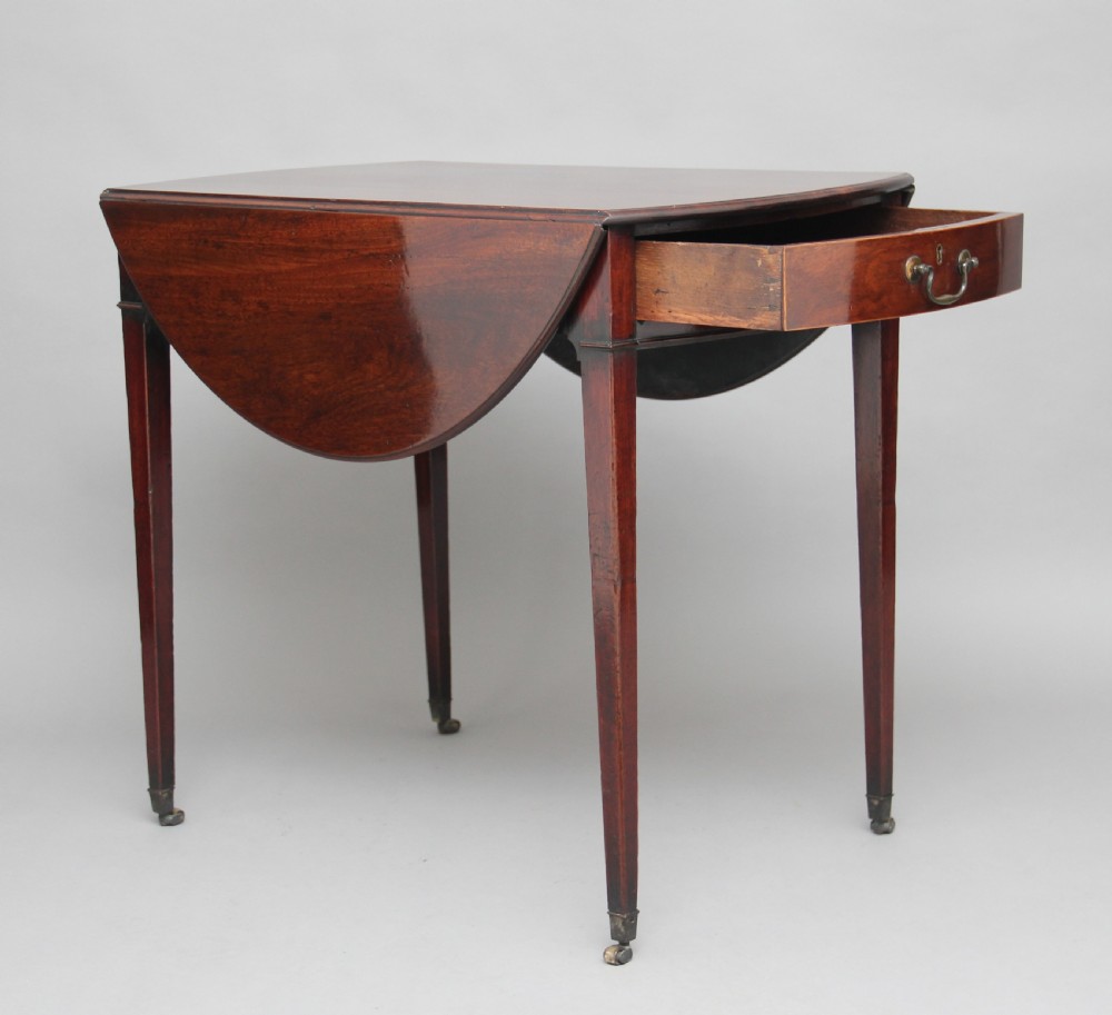 18th Century mahogany pembroke table View II