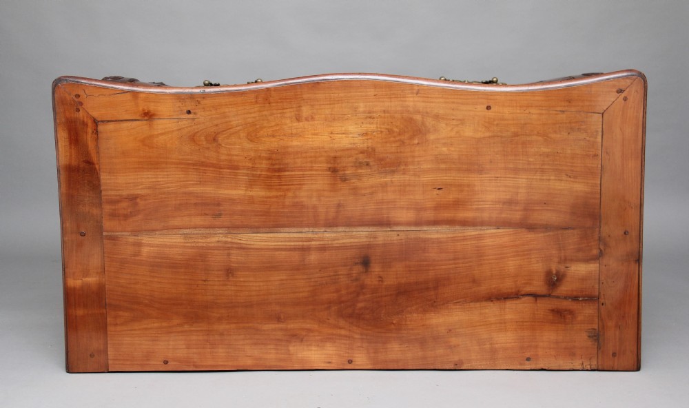18th Century French cherry wood commode View V