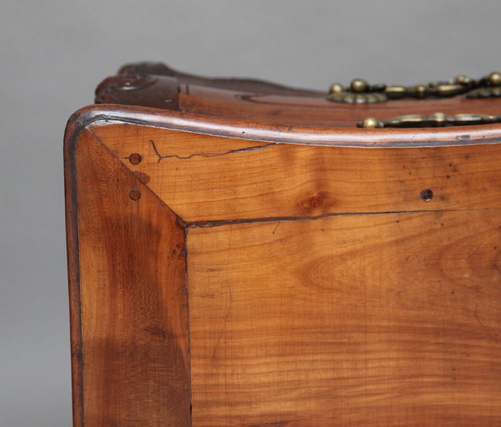 18th Century French cherry wood commode View VI