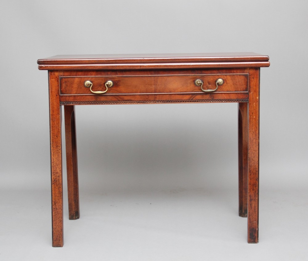 18th Century mahogany tea table