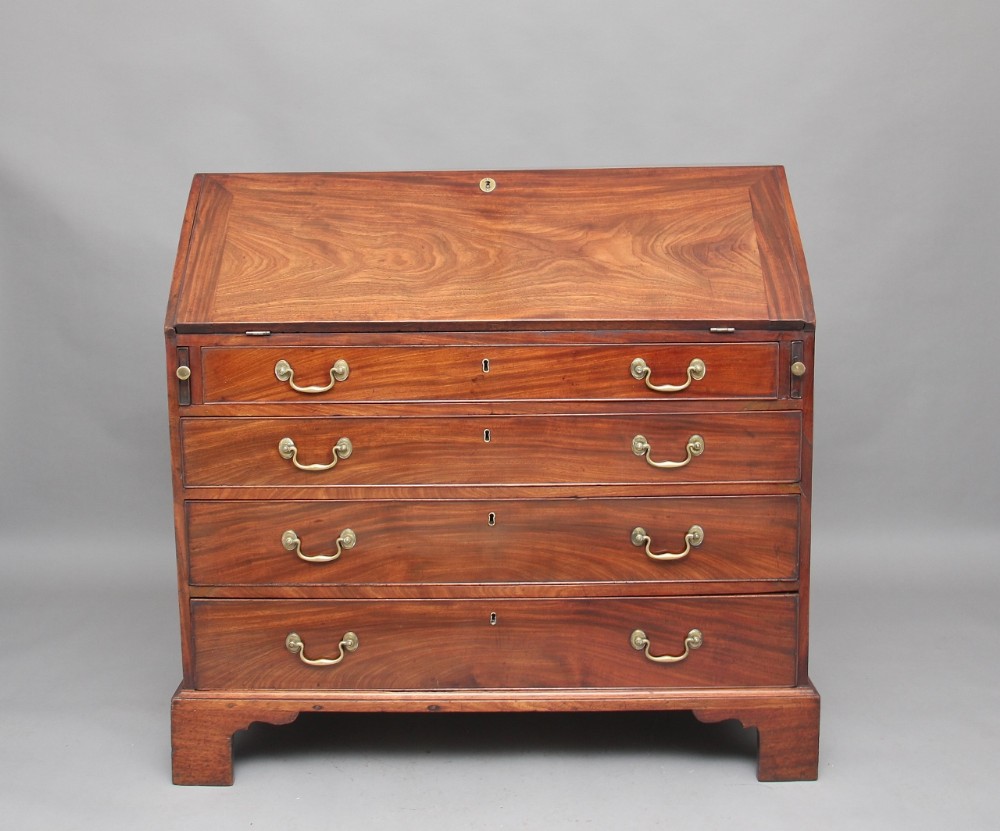 18th Century mahogany bureau