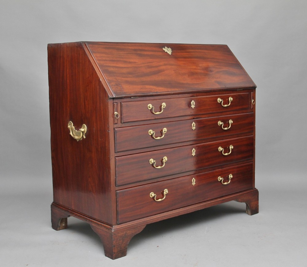 18th Century mahogany bureau