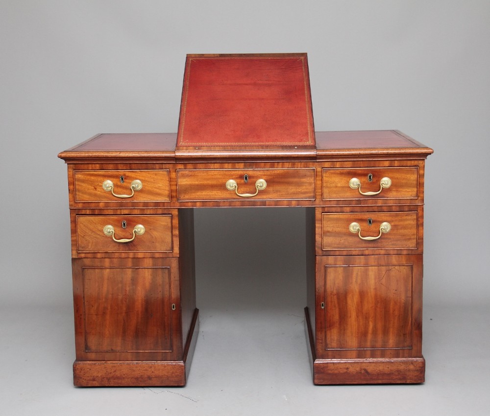 Early 19th Century mahogany architects desk