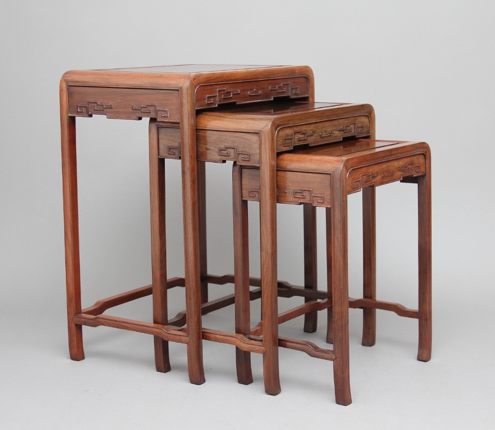 19th Century Chinese nest of tables