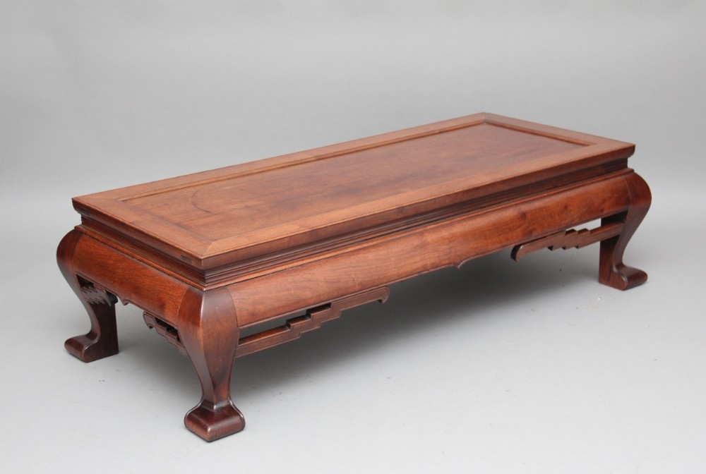 19th Century Chinese hardwood coffee table