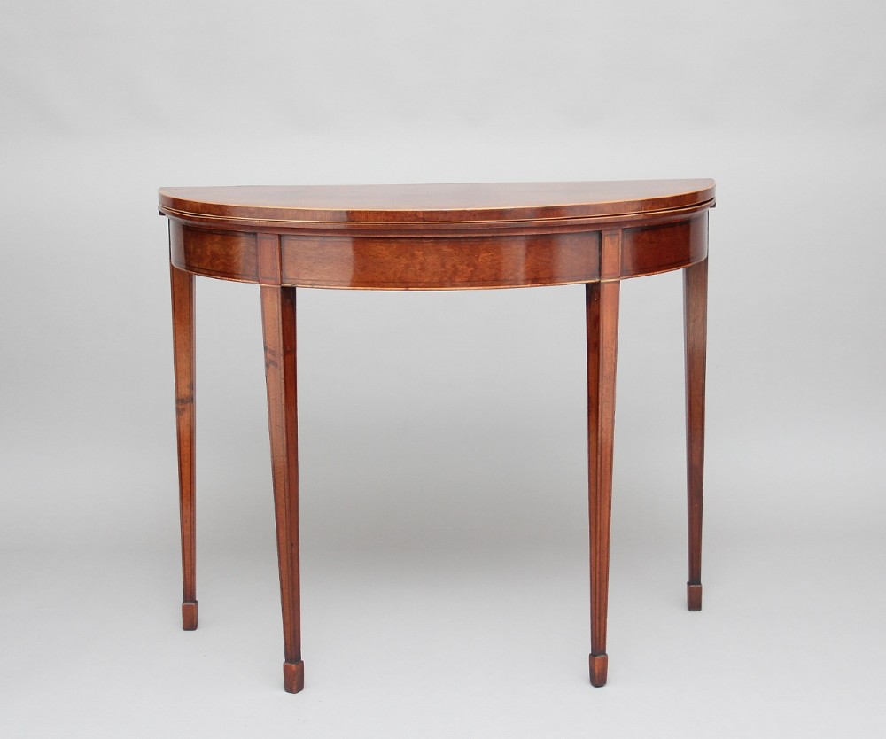 Early 19th Century mahogany card table