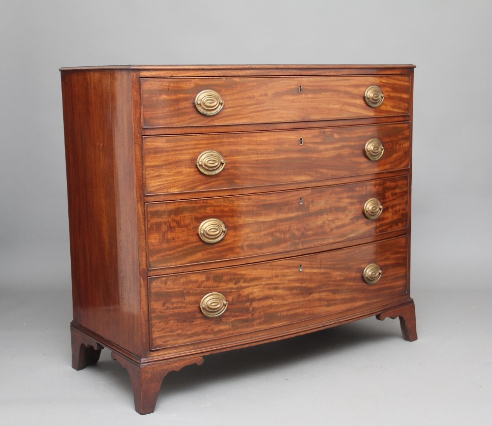 Early 19th Century bowfront chest
