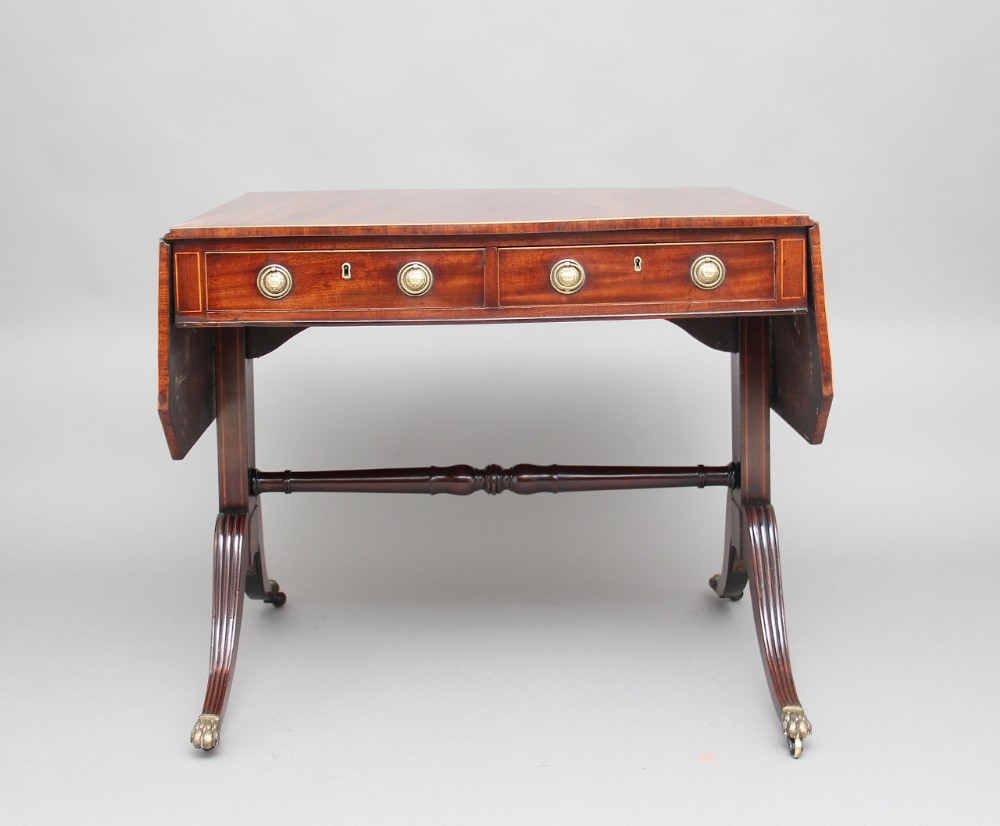 Early 19th Century mahogany sofa table