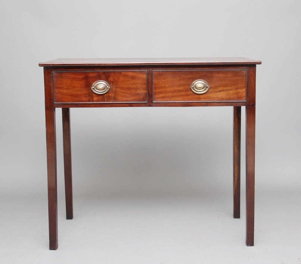 Early 19th Century mahogany side table