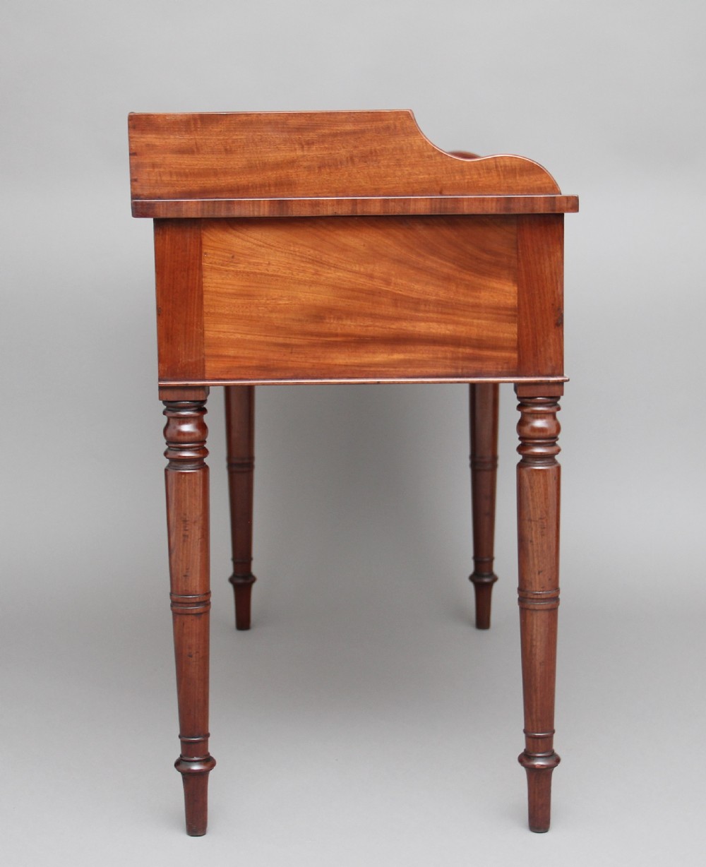 19th Century mahogany writing table  View V