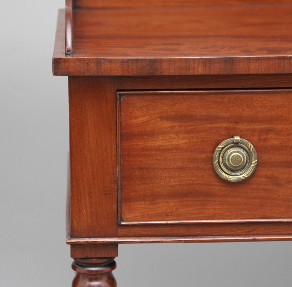 19th Century mahogany writing table  View IX