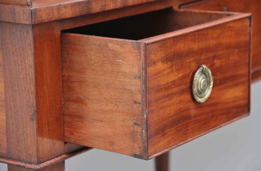 19th Century mahogany writing table  View X