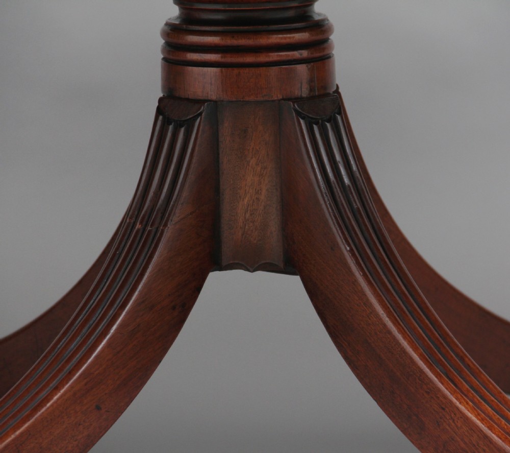 Early 19th Century mahogany drum table View VII
