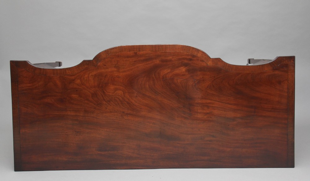 19th Century mahogany serpentine sideboard View III