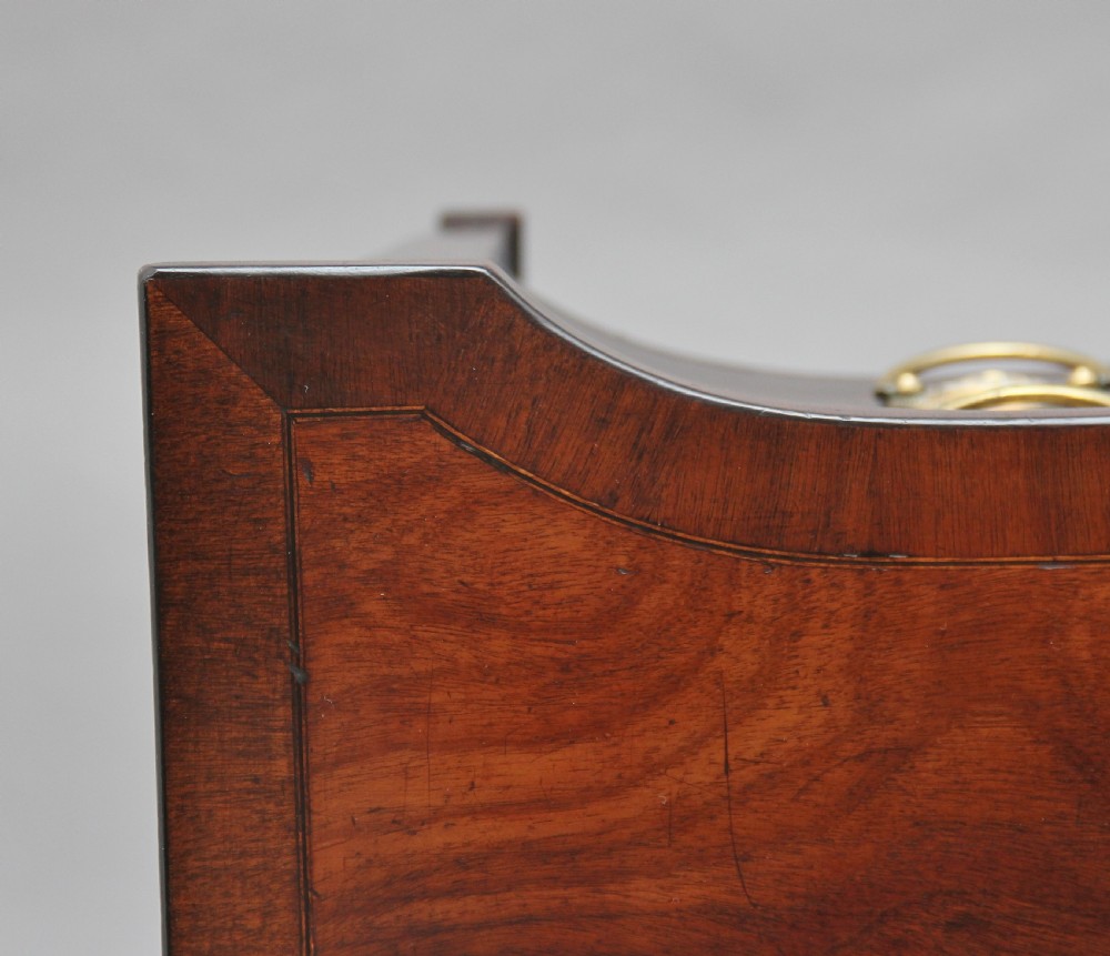 19th Century mahogany serpentine sideboard View IV
