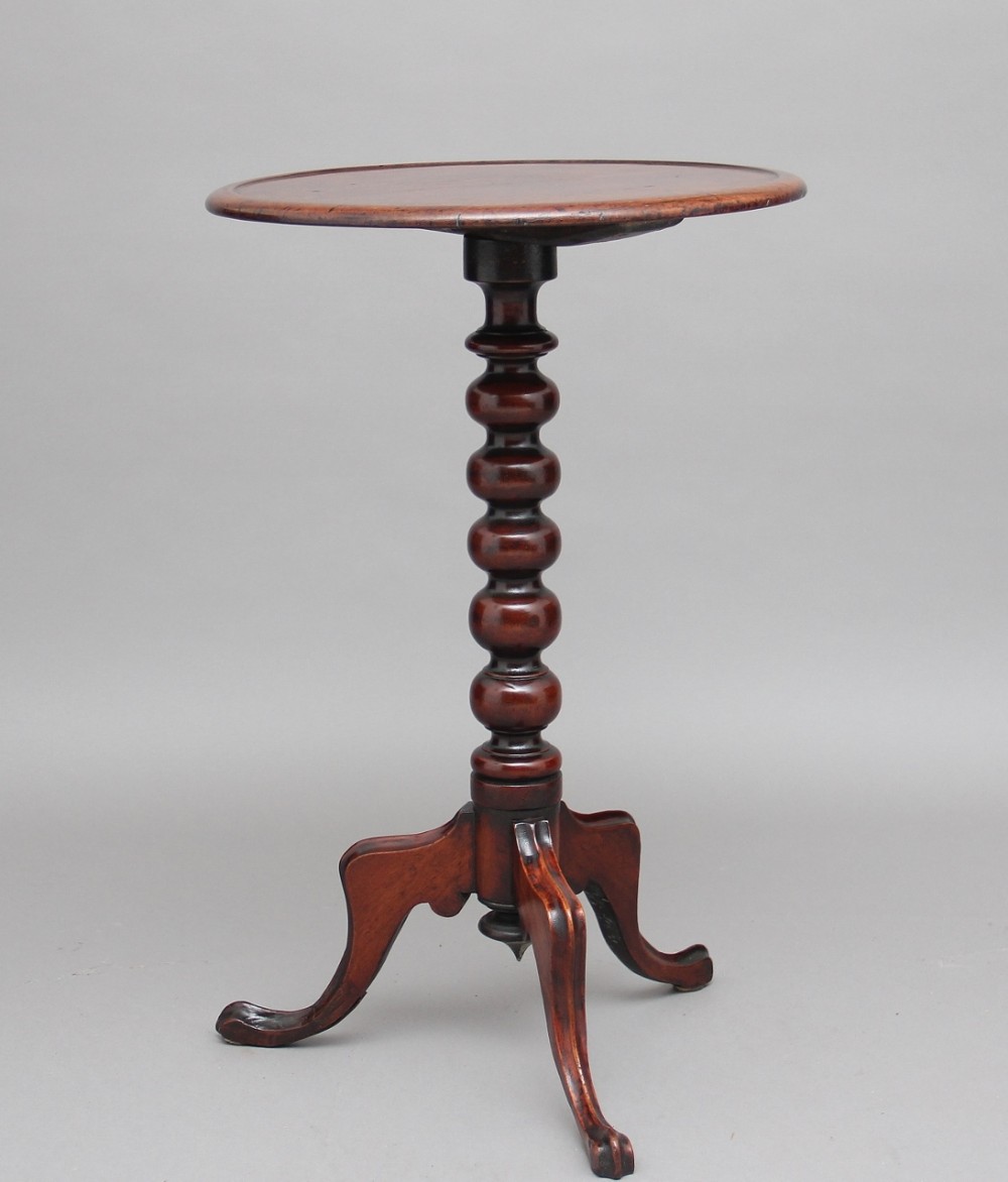 19th Century walnut occasional table